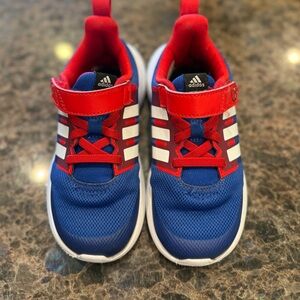 Adidas fortarun cloudfoam Spiderman shoes little kid 9